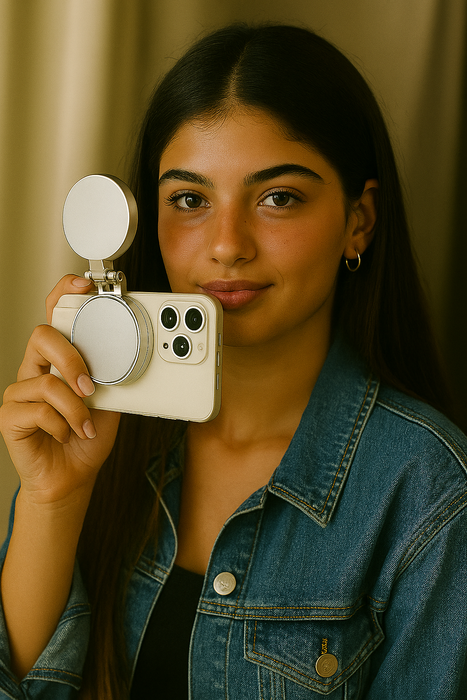 מעמד עדשת מצלמה מתאימה לכל נייד