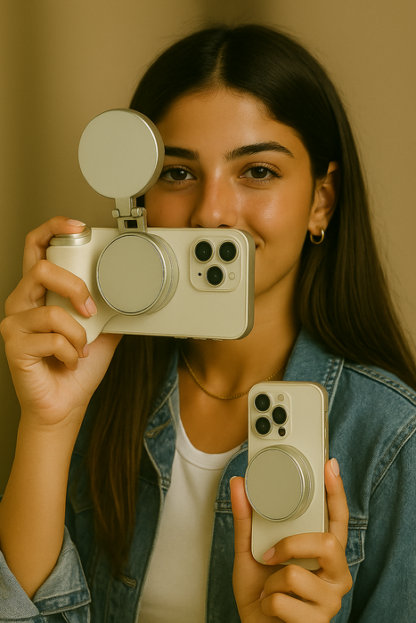 מעמד עדשת מצלמה מתאימה לכל נייד