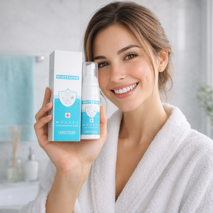 קצף הקסם להלבנת שיניים