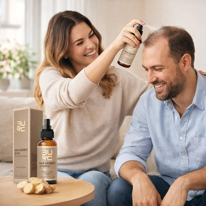 ספריי לזירוז צמיחת שיער