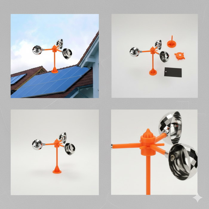 מרחיק יונים סולאר