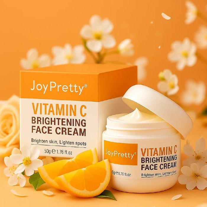 קרם אנטי אייג'ינג מועשר בויטמין C להבהרת כתמי פיגמנטציה בפנים