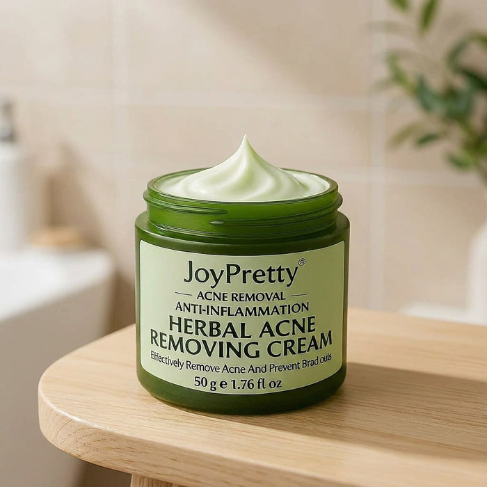 קרם צמחי לאקנה הרגעה איזון וניקוי טבעי