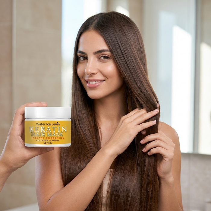 מסכת שיער שיקום והחלקה