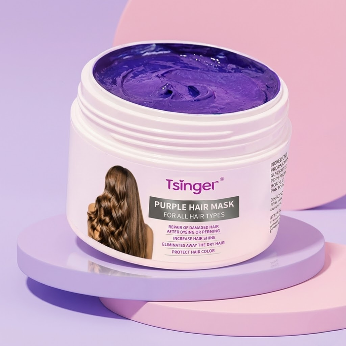 מסכת קרטין סגולה להחלקה