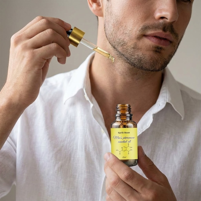 שמן הגוף פרומונים להגברת המשיכה