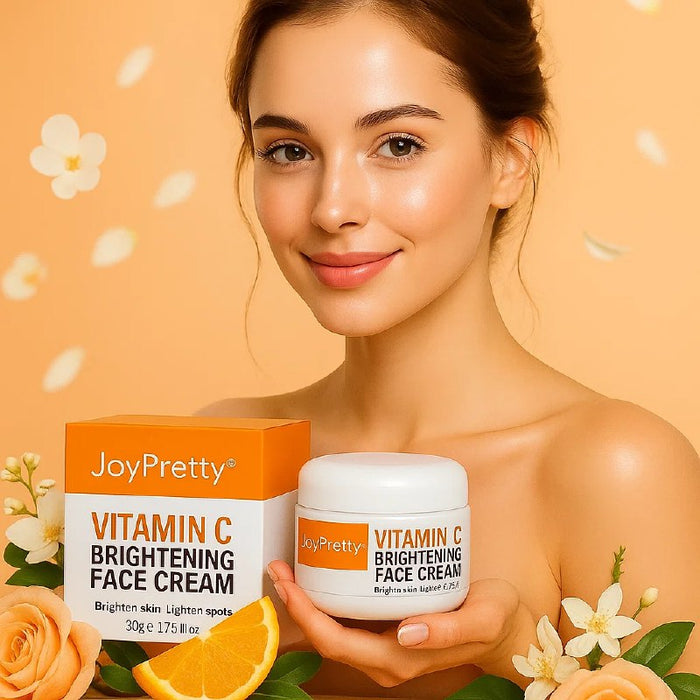 קרם אנטי אייג'ינג מועשר בויטמין C להבהרת כתמי פיגמנטציה בפנים