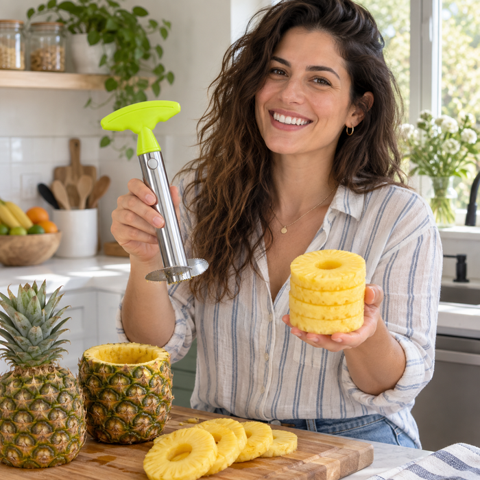 כלי לחיתוך אננס בקלות