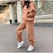 Two Piece Set Casual Oversized Female Sports.
